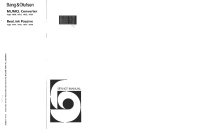 Bang & Olufsen - MCL_Converter-Service-manual